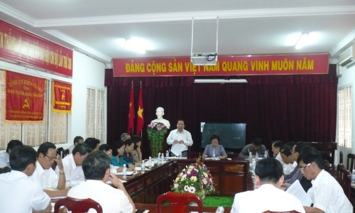 Kiên Giang: Giao ban khối khoa giáo 6 tháng đầu năm 2013